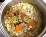 春野菜と大豆のコンソメスープ♪作り方2写真