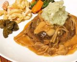 簡単！絶品！和風キノコハンバーグ作り方9写真