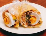 大豆粉＊低糖質トルティーヤ風ソフトラップ作り方4写真
