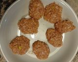 照り焼き鶏つくね 卵黄添え作り方6写真