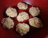照り焼き鶏つくね 卵黄添え作り方7写真