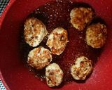 照り焼き鶏つくね 卵黄添え作り方9写真