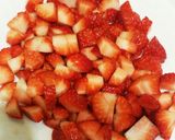 甘ずっぱい苺のソース作り方1写真