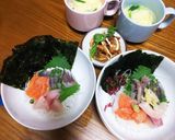 連休中はドンドン～丼☺️(笑)❤️☺️作り方1写真