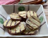 焼き薩摩芋オリーブオイル&粉チーズかけ作り方4写真