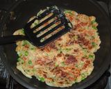 大好評お好み焼き粉で節約♡もちもちチヂミ作り方3写真