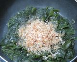 わかめと三つ葉と削り節と白ごまのパスタ作り方3写真
