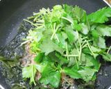 わかめと三つ葉と削り節と白ごまのパスタ作り方7写真