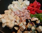 季節先取り✨夏野菜チキンカレーライス作り方5写真