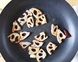 シャキシャキのれんこんソテー、和風味。作り方4写真