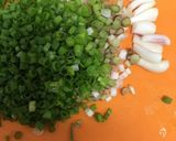 ”ご飯のお供”あさつき味噌作り方1写真