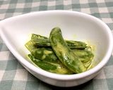 スナップエンドウのカレーマヨ和え作り方3写真