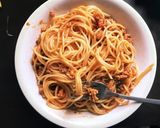 オリジナルトマトソースパスタ Ver.2作り方7写真