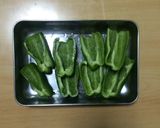 超簡単☆セージが香る！ピーマンの肉詰め作り方2写真