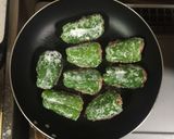 超簡単☆セージが香る！ピーマンの肉詰め作り方7写真