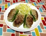 超簡単☆セージが香る！ピーマンの肉詰め作り方11写真