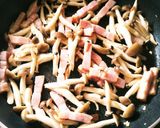 ベーコンとほうれん草の豆乳クリームパスタ作り方2写真