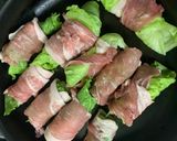 一品料理:レタスの肉巻き作り方5写真