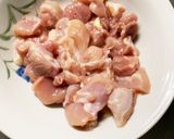 たけのこと鶏もも肉のオイスター炒め作り方1写真