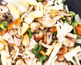 たけのこと鶏もも肉のオイスター炒め作り方8写真