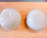 超簡単！焼きおにぎりの中華玉子あんかけ作り方1写真