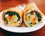 大豆粉＊低糖質トルティーヤ風ソフトラップ作り方5写真