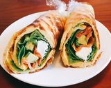 大豆粉＊低糖質トルティーヤ風ソフトラップ作り方6写真