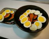 プチおかず♥️かぼちゃと卵のパン粉焼き作り方9写真