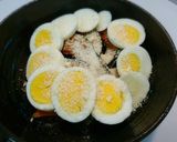 プチおかず♥️かぼちゃと卵のパン粉焼き作り方10写真