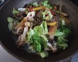 貴女風味で塩胡椒焼ビーフン❤️ゆりさん風作り方2写真