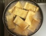 超簡単☆甘〜い！お稲荷さんのきつねうどん作り方3写真