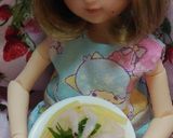 リカちゃんサイズ♡アミエビおろしパスタꕤ作り方8写真