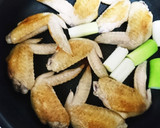 手羽先とネギの甘辛煮⭐フライパンで簡単作り方2写真