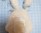 不思議の国のアリス『白ウサギ』キャラ弁♡作り方2写真