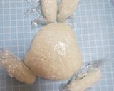 不思議の国のアリス『白ウサギ』キャラ弁♡作り方3写真