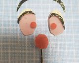 不思議の国のアリス『白ウサギ』キャラ弁♡作り方6写真