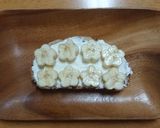 バナナヨーグルトトースト作り方3写真