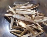 絶品ごぼうの素揚げカレー版作り方1写真