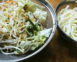 ミックス野菜で焼きうどん☆作り方1写真