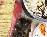 タケノコと油揚げの煮物作り方1写真