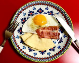 ☆簡単♪もちもちクレープ☆作り方5写真