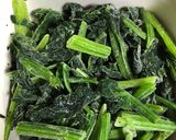 法蓮草とアサリのごまあえ作り方1写真
