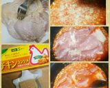 ドーン!と アンパンマンオムライス大皿盛作り方4写真
