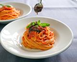 トマトソースパスタ(発酵旨味オイル）作り方4写真