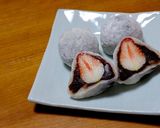 レンジで簡単！いちご大福作り方7写真