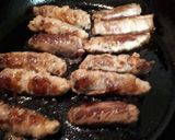 セロリの牛薄切り肉巻き作り方3写真