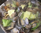 食s' あっさりあさり炒め作り方5写真