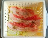 豚肉と白菜の博多蒸し作り方3写真