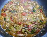 簡単！鯖缶の野菜煮☆ドライカレー風作り方3写真