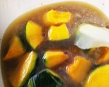 鶏ひき肉とかぼちゃの煮物作り方5写真